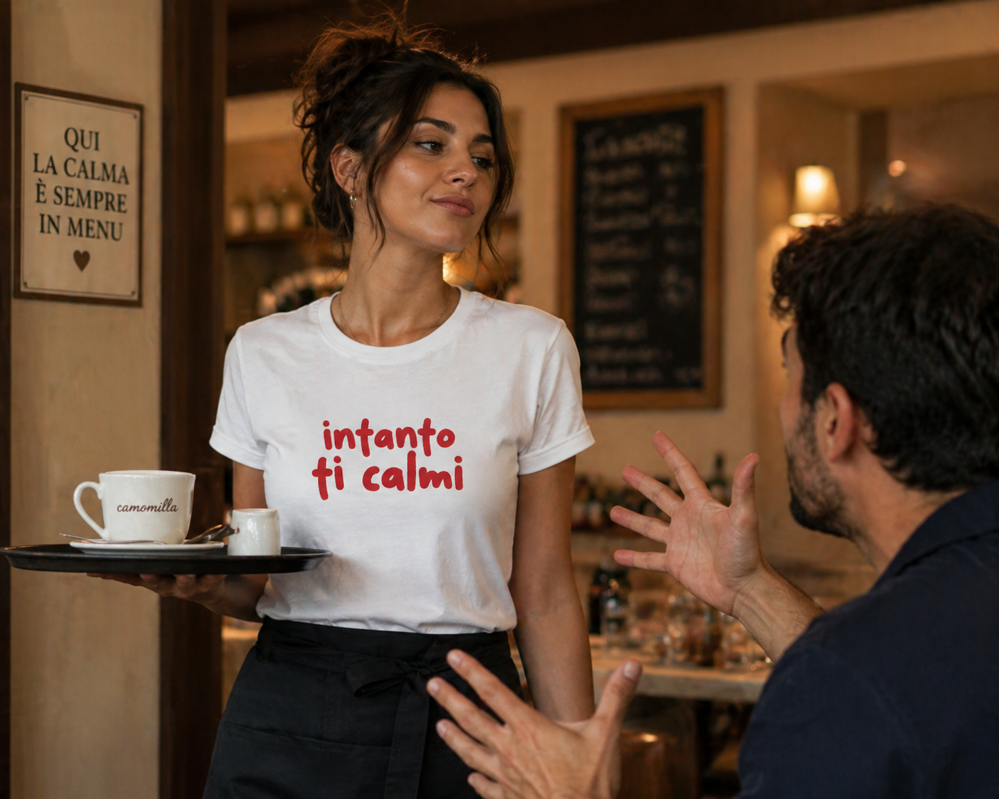 Calmati please